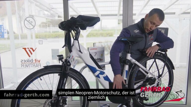 Regenfester Schutz f&uuml;r Fahrr&auml;der