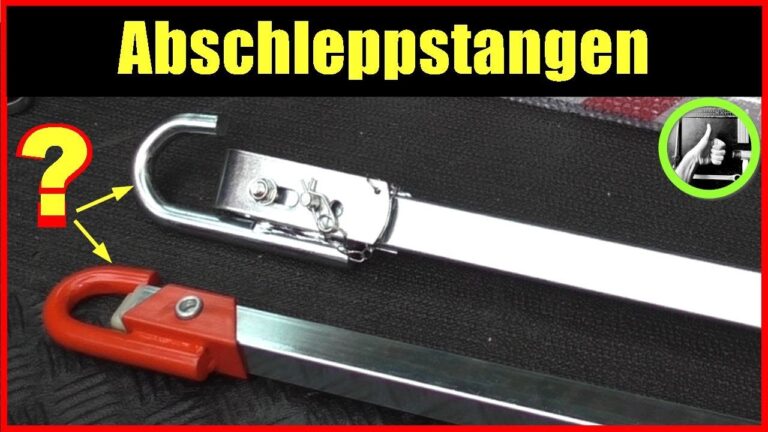 Der ultimative Vergleich von Abschlepphaken f&uuml;r Autos