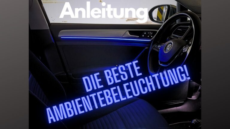 Optimales Benutzerhandbuch f&uuml;r Innenraumbeleuchtung