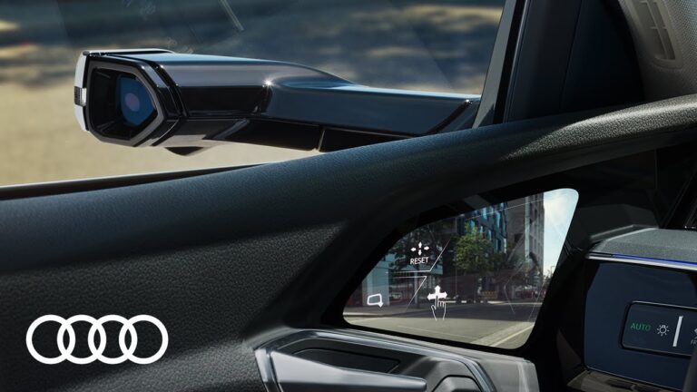 Innovative R&uuml;ckspiegel mit integrierter Kamera f&uuml;r sicheres Fahren