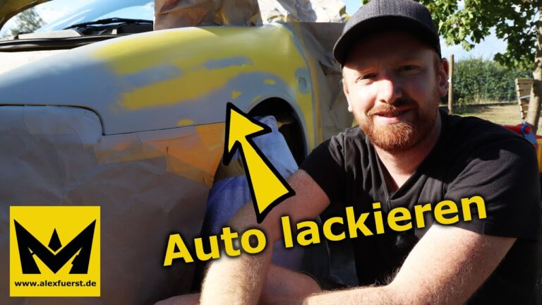 Pflegehinweise f&uuml;r lackierte Karosserieteile