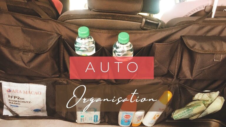 Kofferraumorganizer: Mehr Ordnung im Auto schaffen