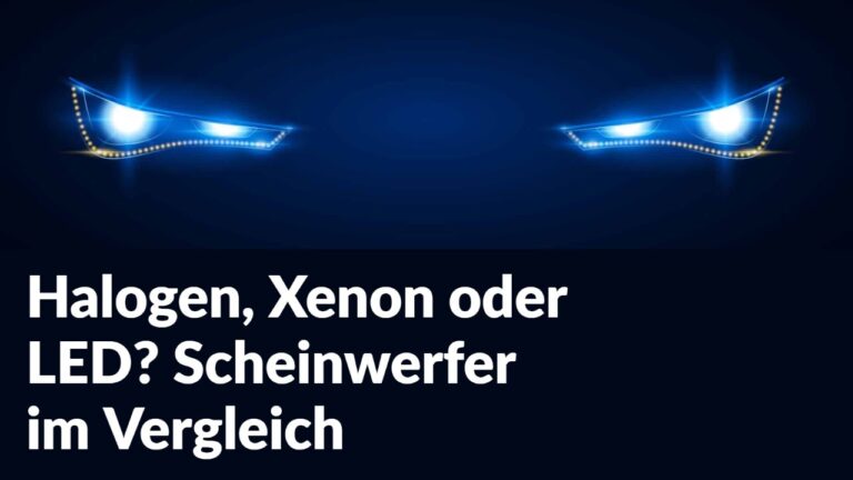 LED vs. Halogen Scheinwerfer: Ein Vergleich der Beleuchtungstechnologien