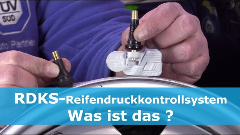 Funktionsweise von Reifendrucksensoren