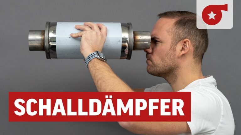 Vergleich von Schalld&auml;mpfern f&uuml;r Fahrzeugmodelle