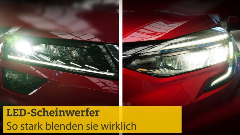 Optimale Sicht: Die Vorteile von LED-Scheinwerfern für Autofahrer