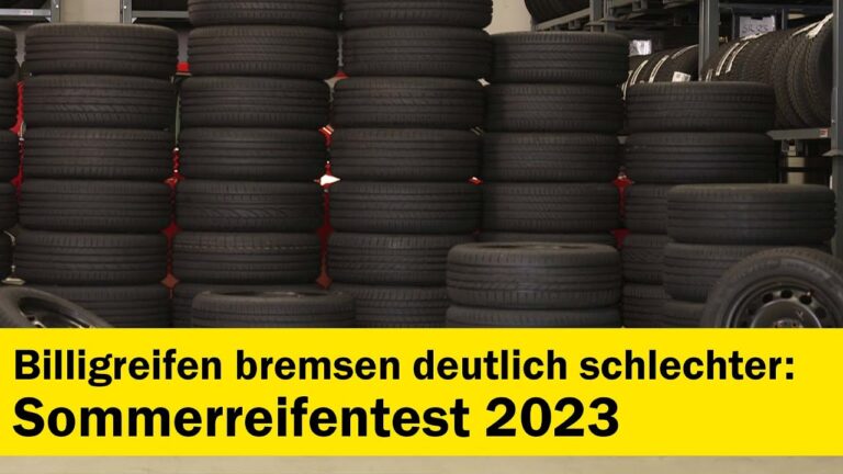 Die besten Sommerreifen f&uuml;r nasse Fahrbahn: Empfehlungen im &Uuml;berblick