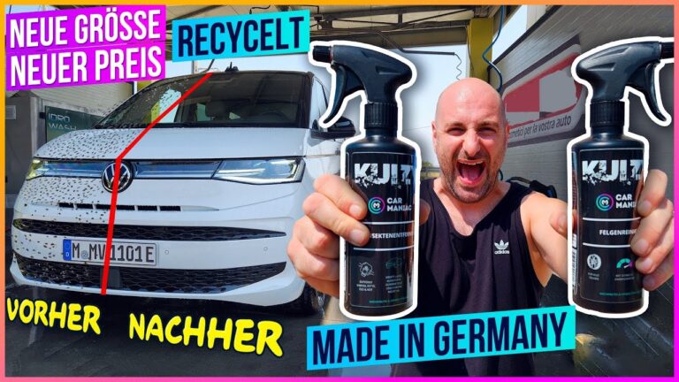 Nachhaltige Produkte f&uuml;r eine umweltfreundliche Autoreinigung