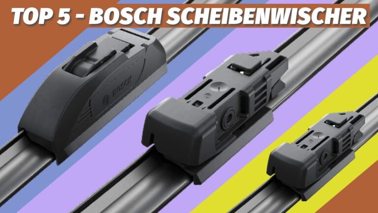 Scheibenwischer im Vergleich: Die besten Optionen f&uuml;r Autos
